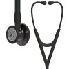 Stetoscop 3M Littmann Cardiology IV Negru capsula fumurie finisaj lucios 6232 privire de ansamblu