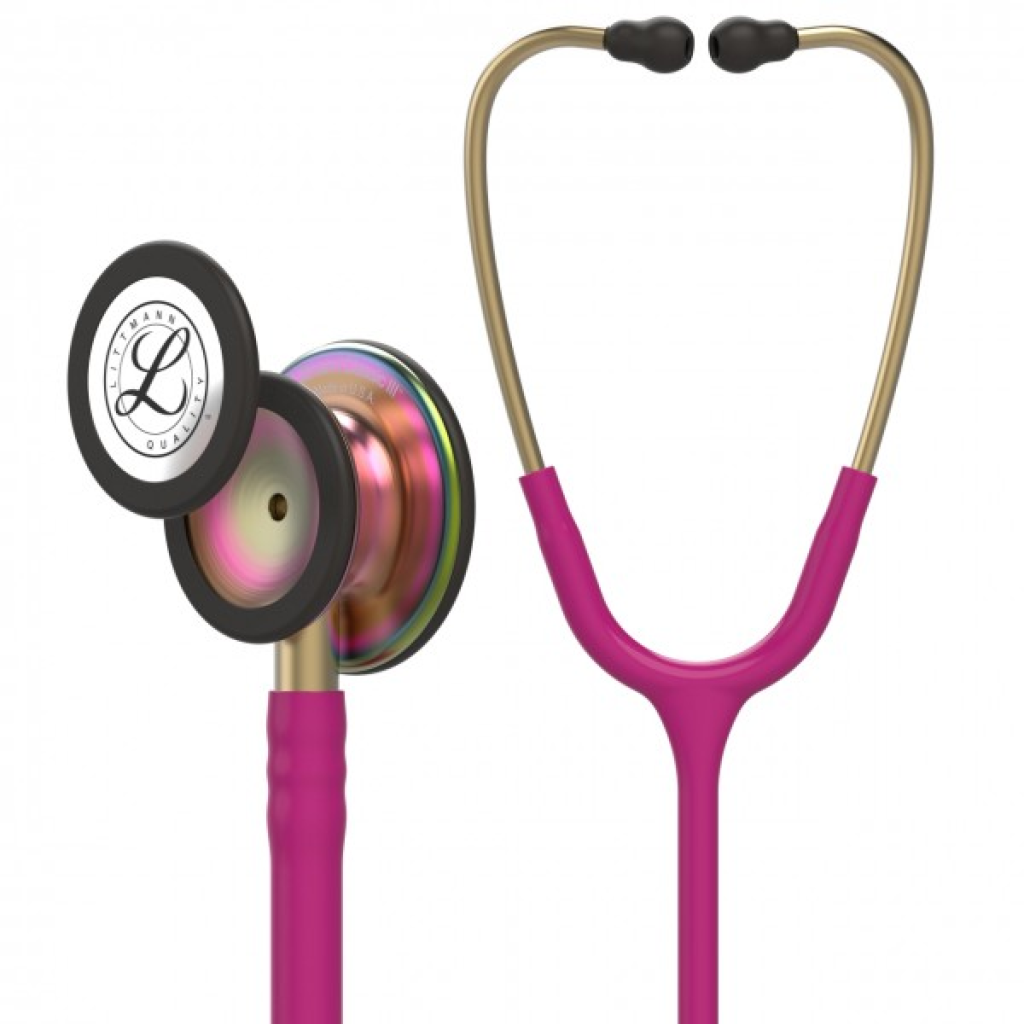 Stetoscop Littmann Classic III Roz inchis cu capsula curcubeu 5806